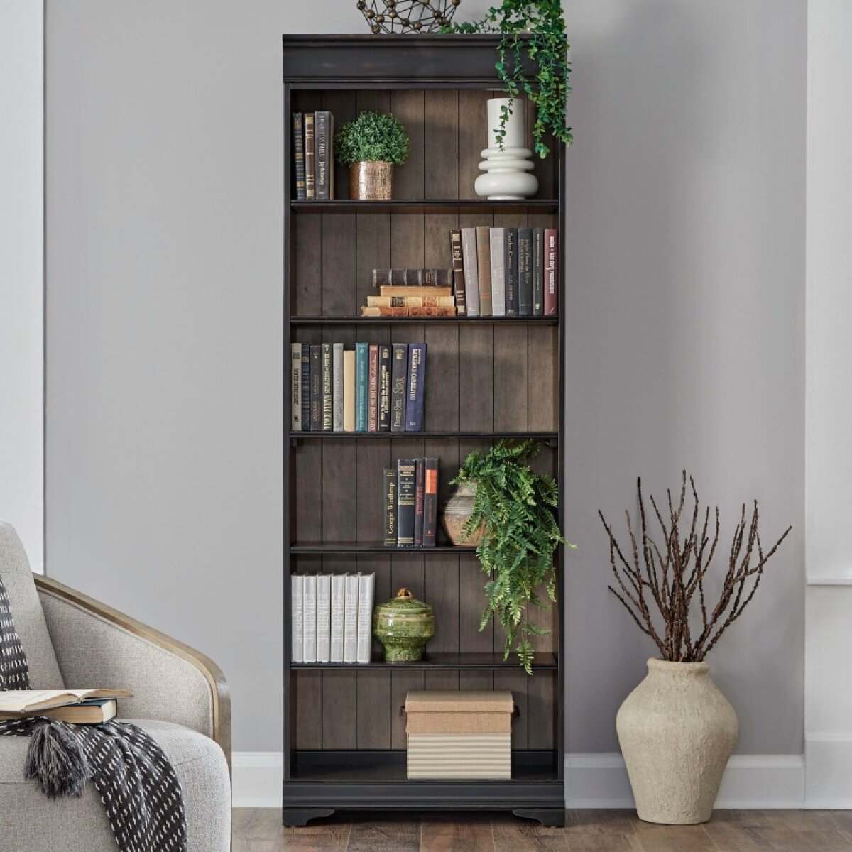 32eb27077f347b0fdc4c8415312a4f73 Meritage 84 Inch Bookcase (RTA) - Image 1