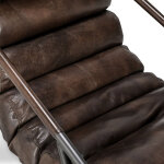 Jackson Leather Accent Chair - Truffle Brown - Image 5