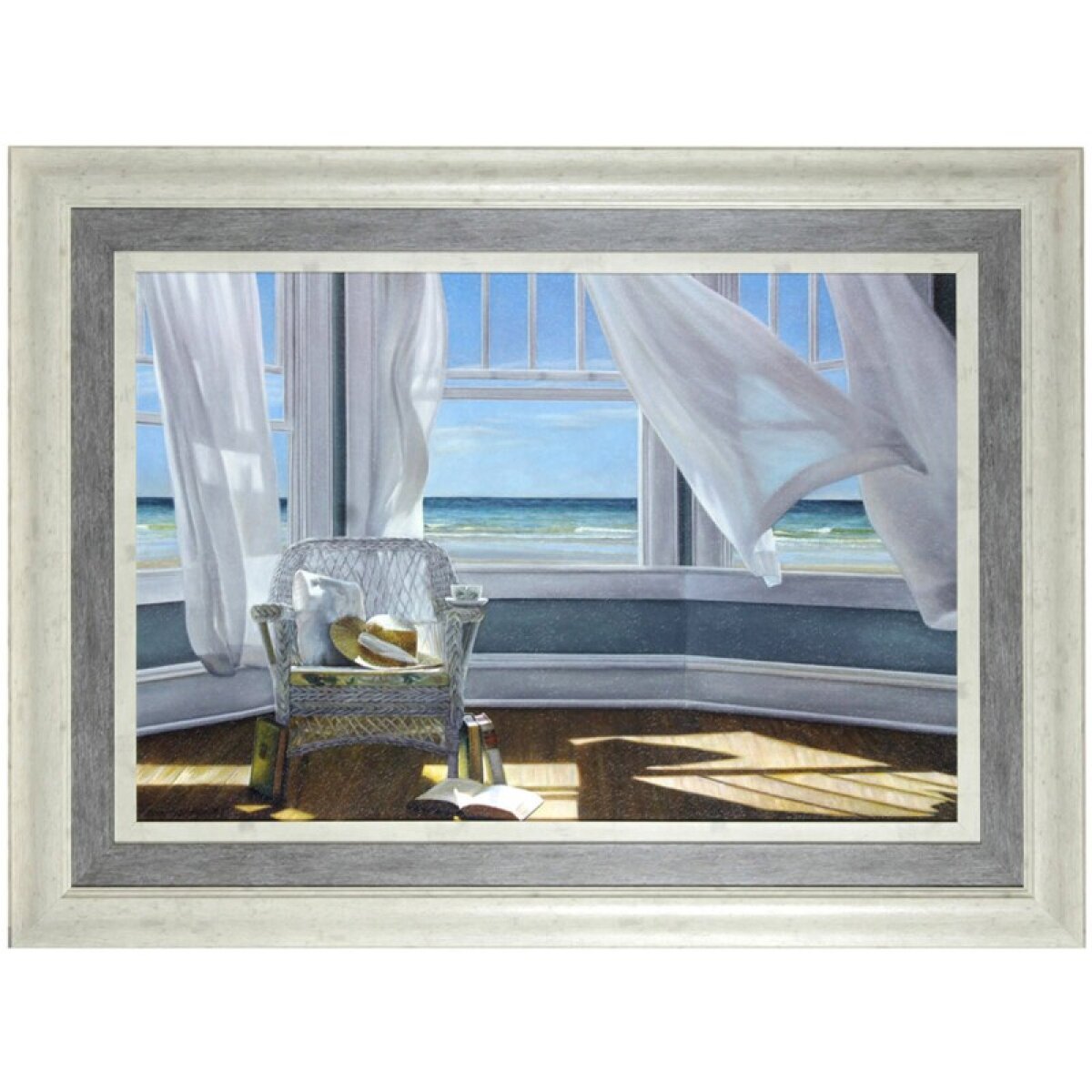 3389919dab8f5a4a85afb66a83f39c14 Textured Framed Print - Gentle Reader - Image 1