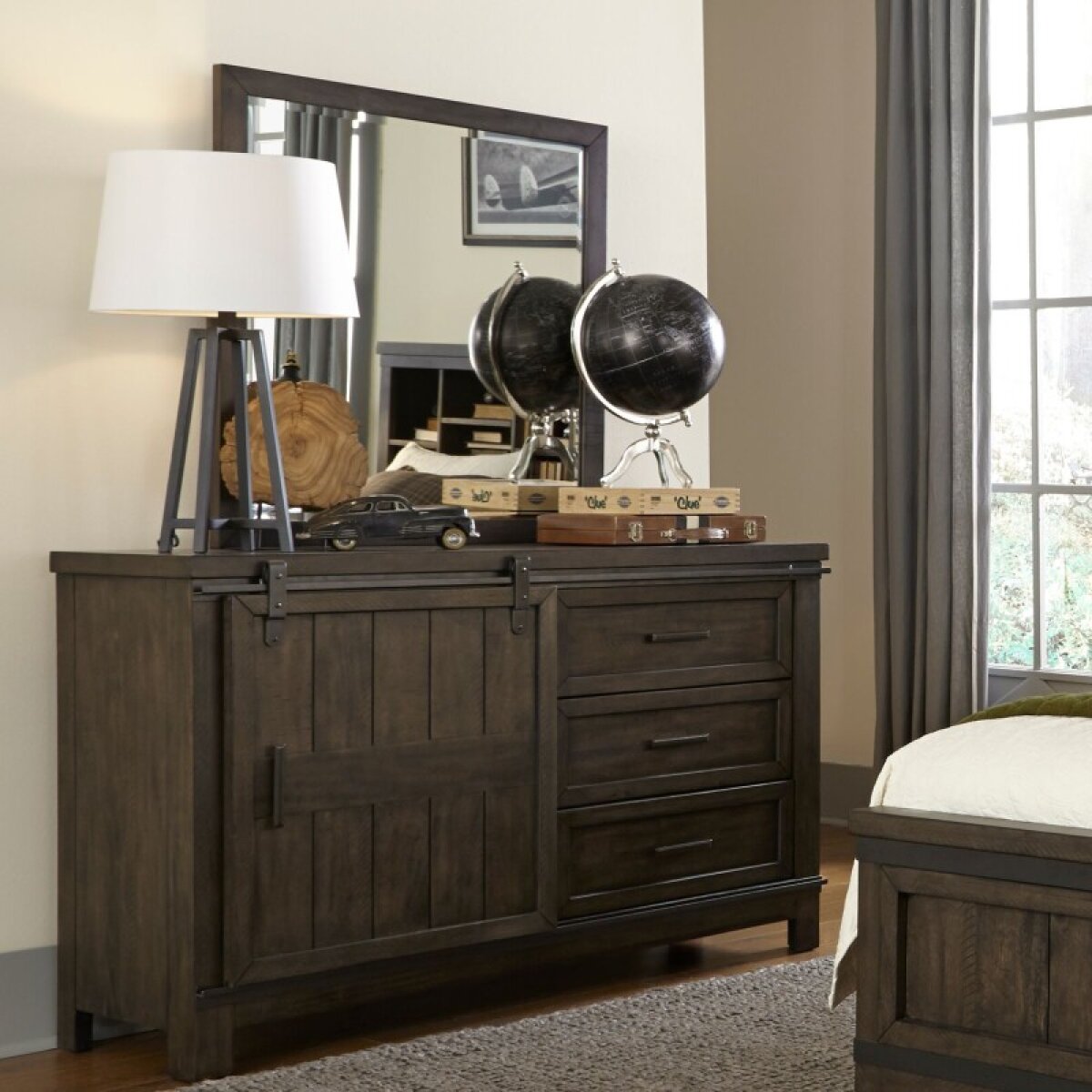 33c47e94c2b230aa04d6c505cc220569 Thornwood Hills Dresser & Mirror - Image 1