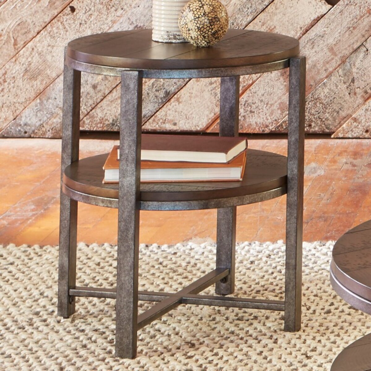 33c51e6de891fd2ebb3ad4b13c2ddfb4 Breckinridge Round End Table - Image 1