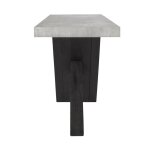 Durant Solid Wood Rectangle Console Table - Image 4
