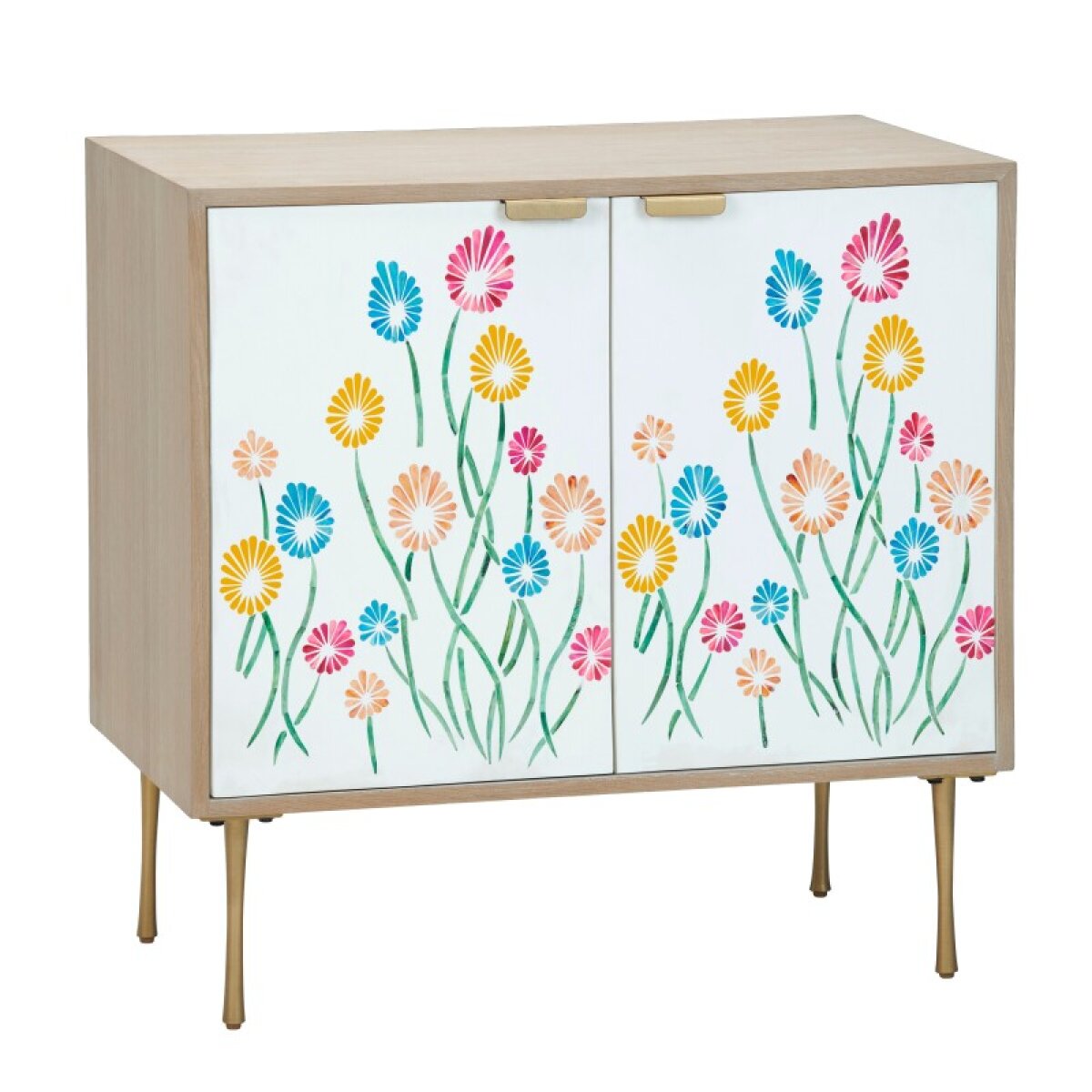 3423dfe301343699609cf1c60bec48d2 Whimsy Two-Door Cabinet - Image 1