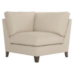 Mila Fabric Corner Chair Without Pillows