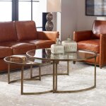 Rhea Nesting Coffee Tables, Gold, S/2 - Image 4