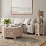 Crossings Eden Hexagonal Cocktail Table - Image 9