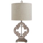Tuscany Cream 30in Traditional Cast Table Lamp 150 Watts 3-way