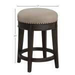 Sundance - Smokey Grey Swivel Stool - Image 4