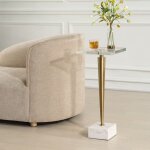 Campeiro Drink Table, Brass - Image 5