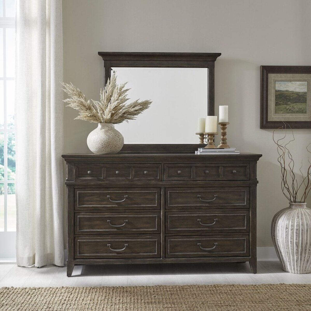 3743c29e3678a54712274b83f7dd6b82 Paradise Valley Dresser & Mirror - Image 1