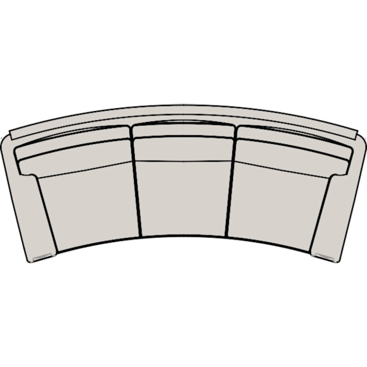 377a1fb3362c40afe41bd4614c5bfdff Marleigh Stationary Conversation Sofa 8-Way Tie 772-99 - Image 1