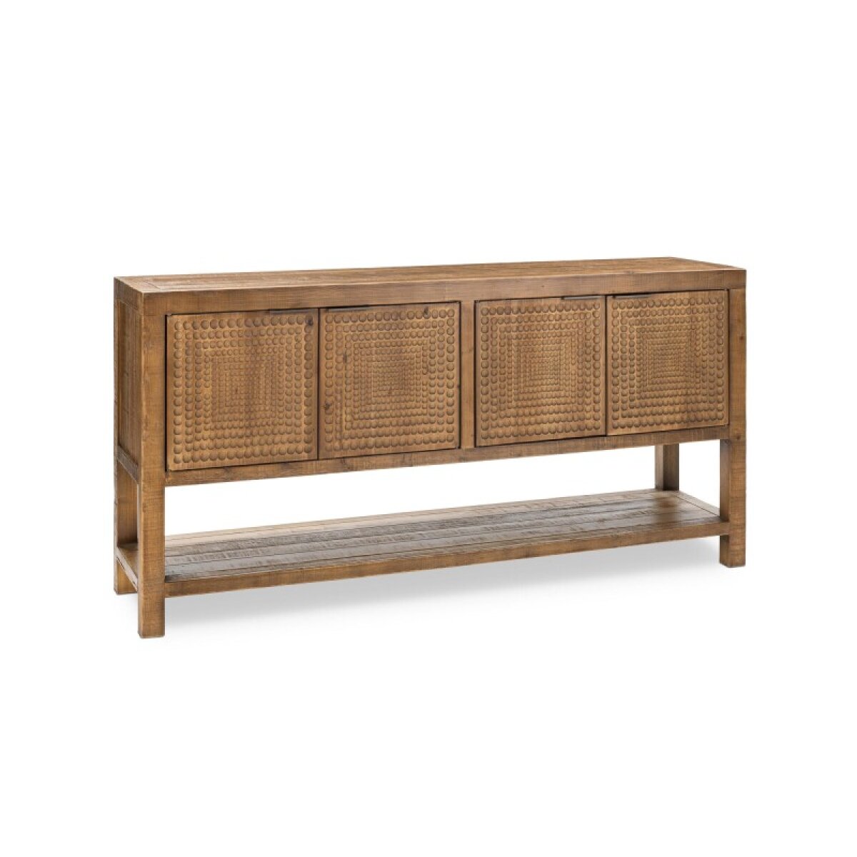 37815c2825e7f076f987f2cb0a8b9e7d Osiris Solid Wood 4dr Cabinet - Mission Brown - Image 1