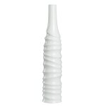 Selena Vase- Small | Matte White Finish On Ceramic