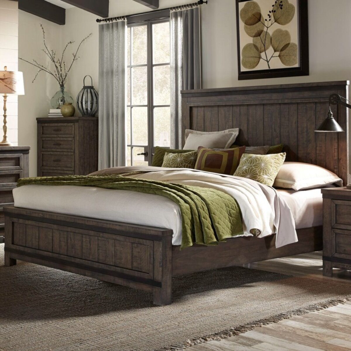 38134c557907b08beb417481b7a60a76 Thornwood Hills Queen Panel Bed - Image 1