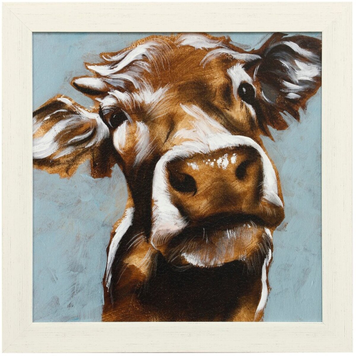 38346ead11b5ca31566741f415751e67 Ethel A Self Portrait Textured Framed Farmhouse Print - Image 1