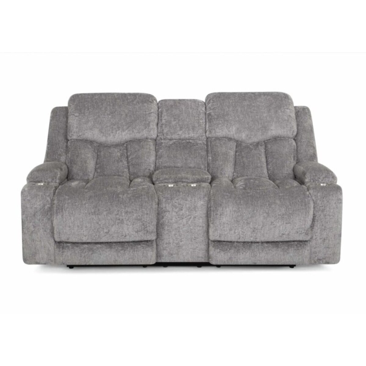 3861cce28fd5e39032ce9bf2c3eae22f 652 Denali Power Reclining Console Loveseat W/ Power Headrest, Console Storage, Dual Arm Storage, Massage, And Cupholders 65235 - Image 1