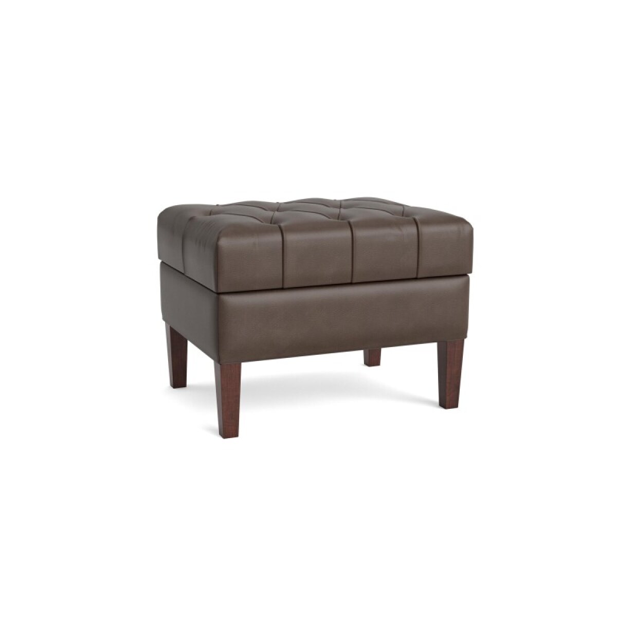 3901a5d35589b593bdc10bcb4db11e7a Dover Leather Rectangle Ottoman - Image 1