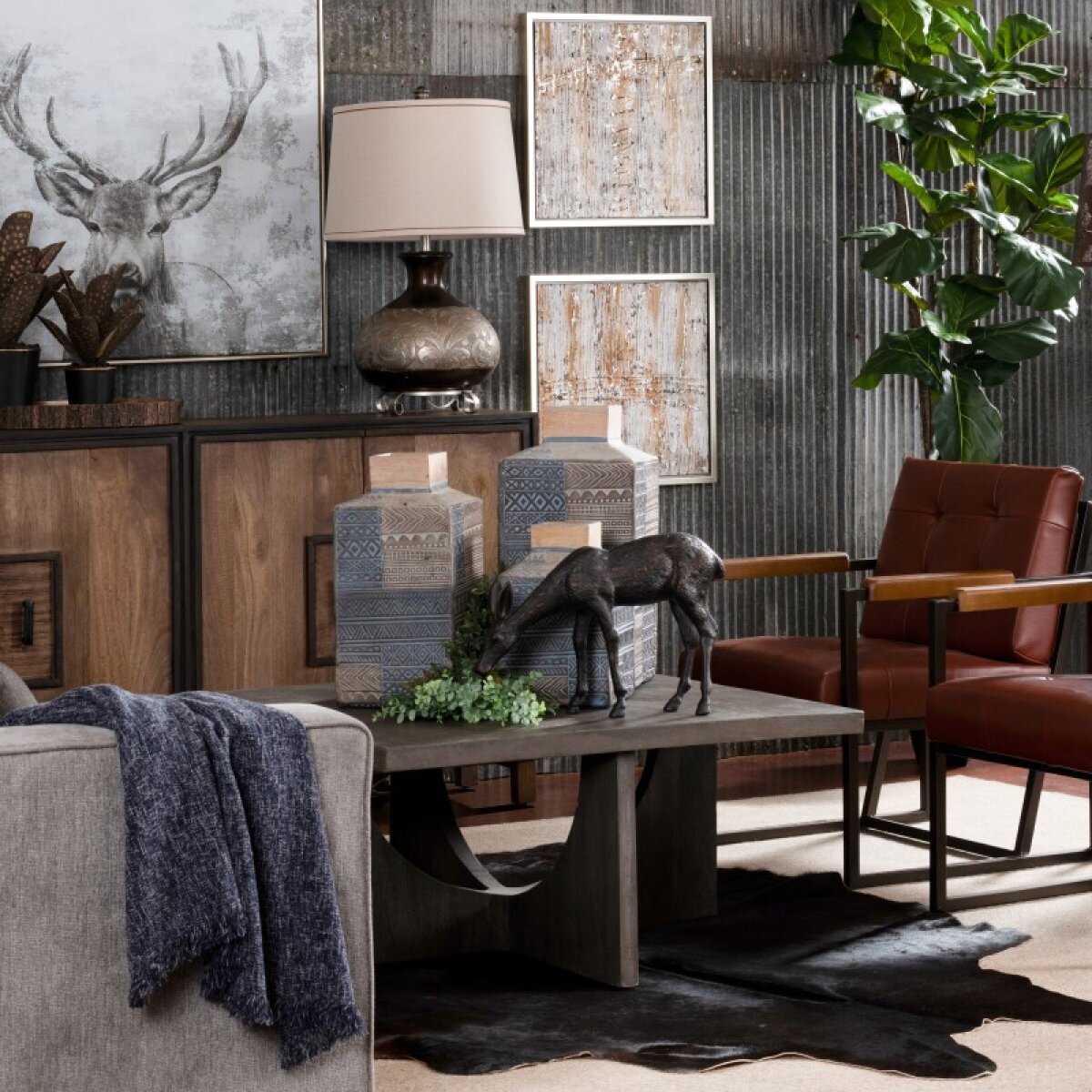 3914ba92448e29943d71454ae06fef1f Taos Medium Carved Square Vase - Image 1