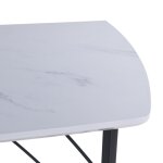 Dann Foley Lifestyle Black And White Console Table - Image 5