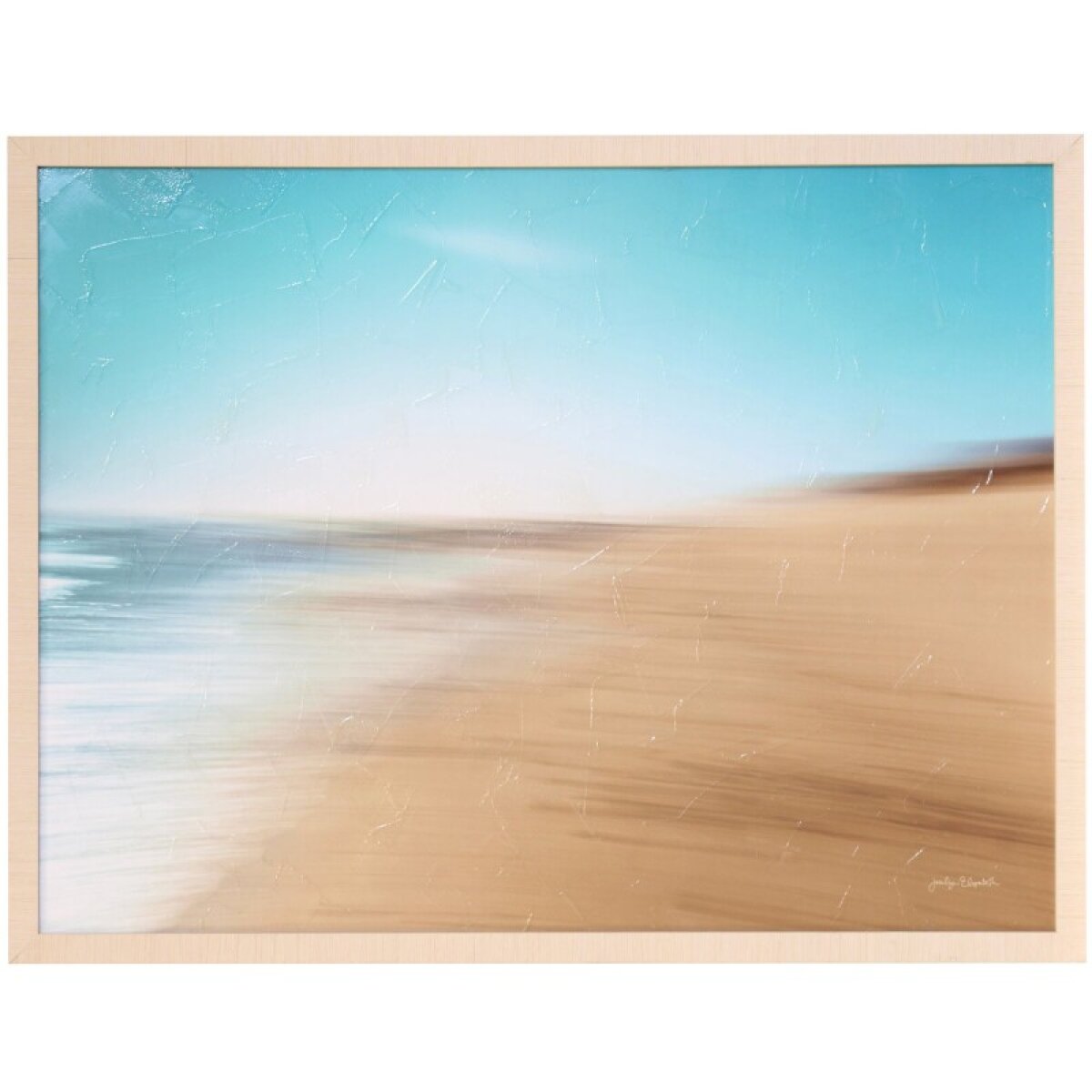 3973f37afa0d6c359dcc6059f2324d64 Coast Guard Beach Light Sand Textured Framed Print - Image 1