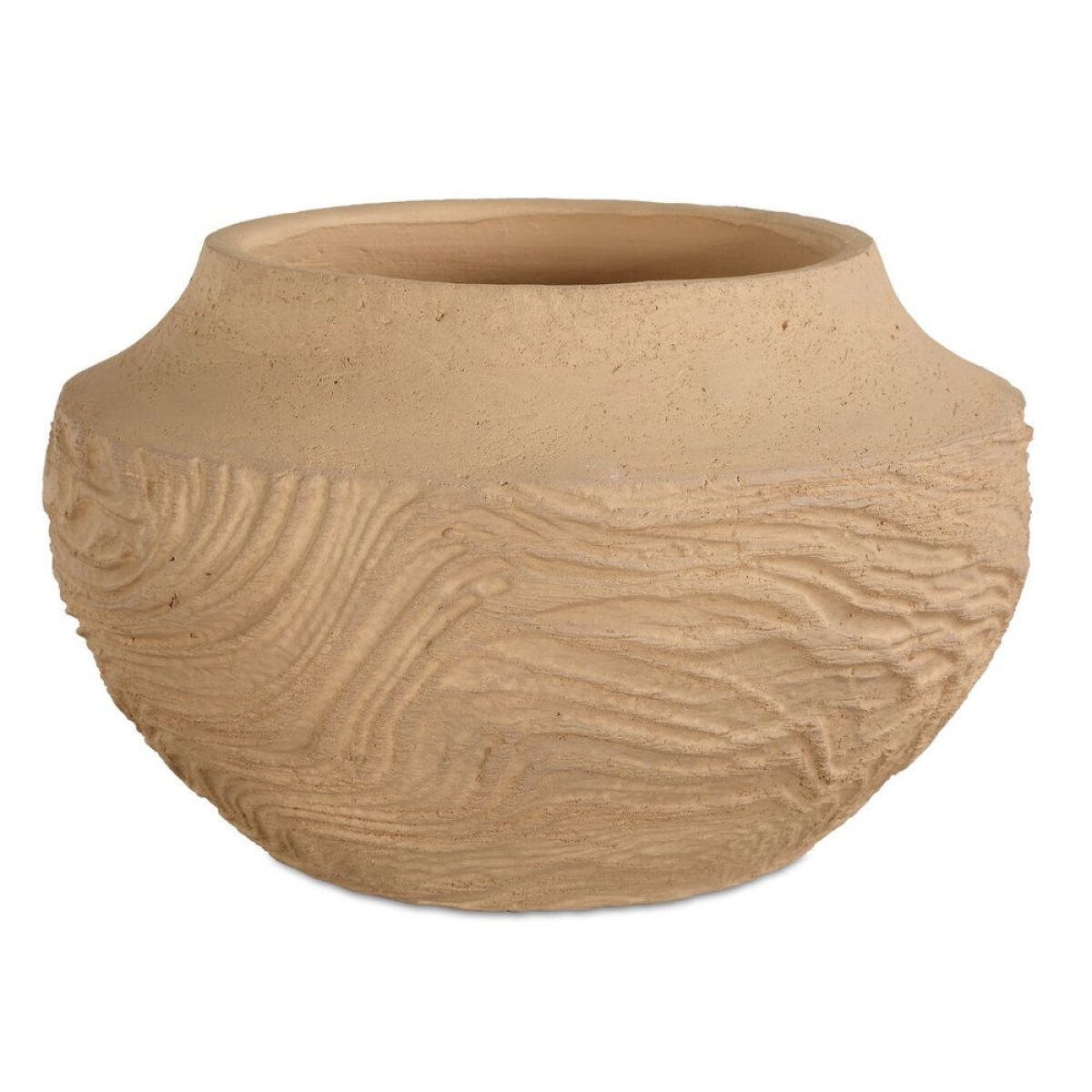 397681f3b0b9a3678fc49df215563538 Sandstone Flow Vase, Small - Image 1