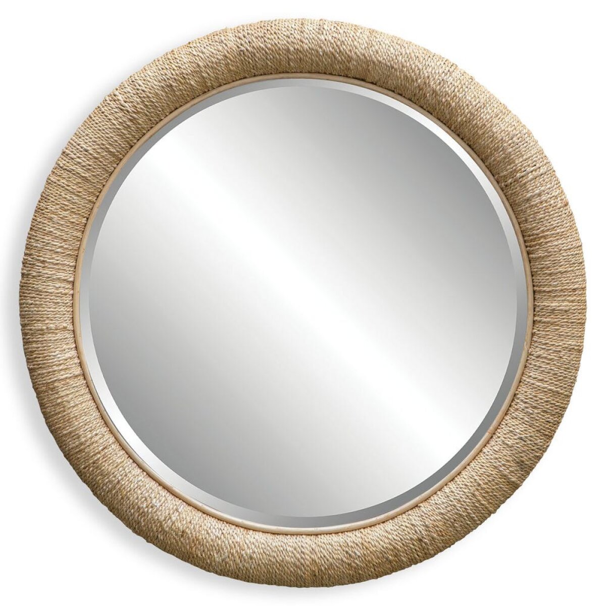 39a5afa74a230f6cac19a542c062a949 Mariner Round Mirror, Natural - Image 1