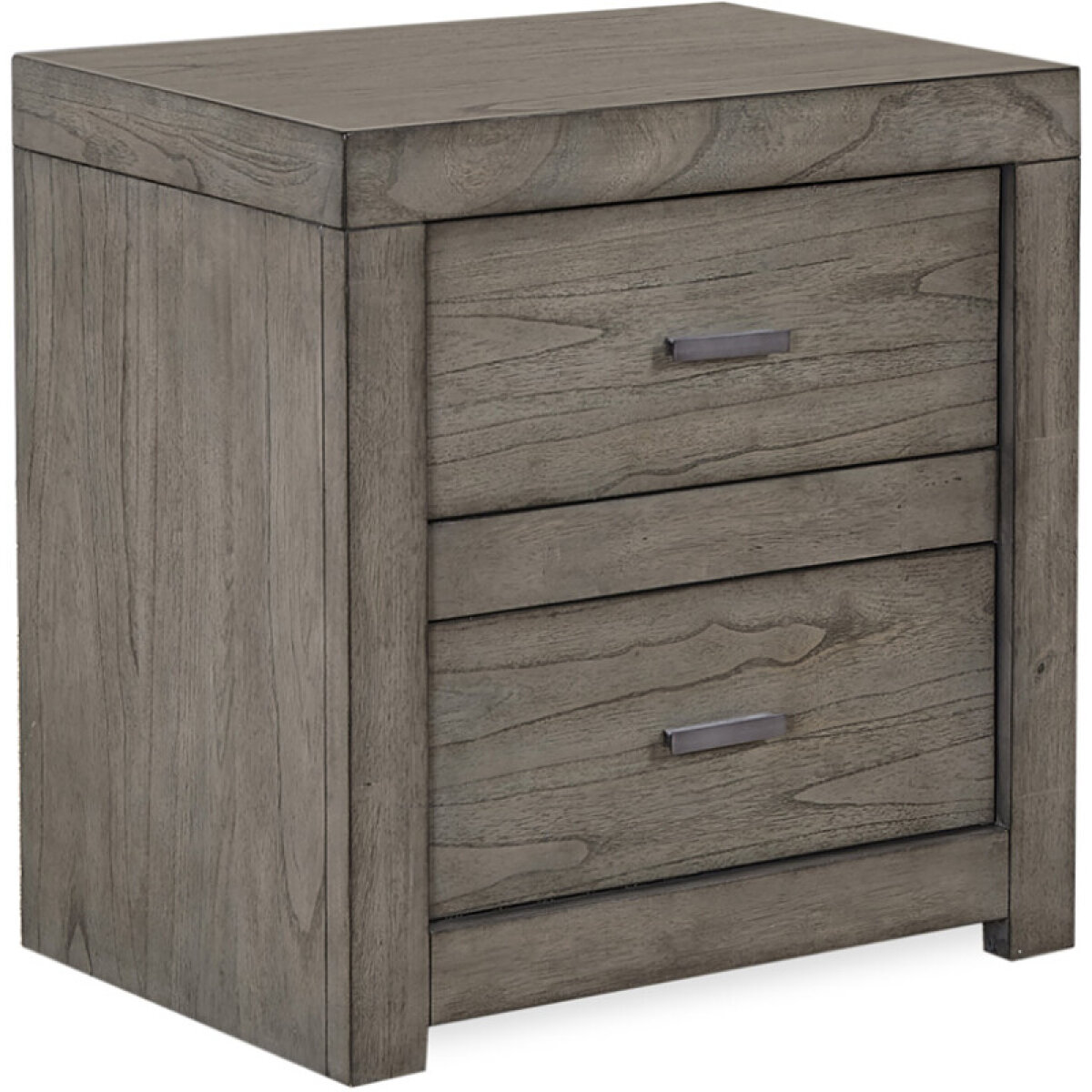 39d4726ddc2adfbe89f0f3e7786e54be Modern Loft 2 Drawer Nightstand W/ Power - Image 1