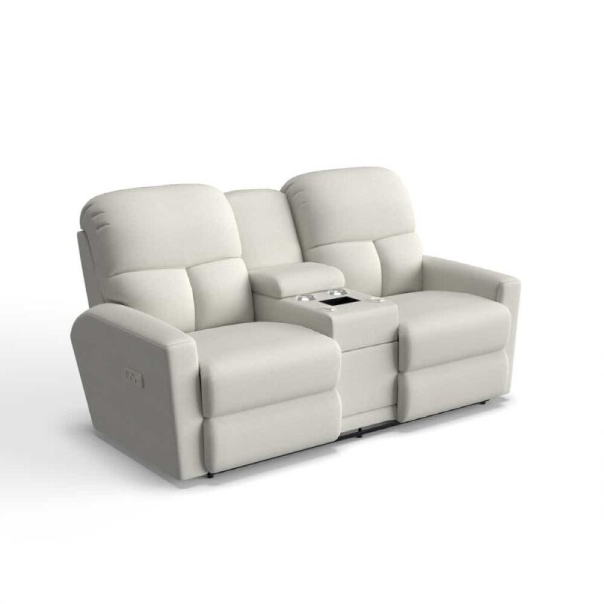 3a5dbb9a9738cf3da4ab6aa805e295ce Hawthorn Power Reclining Loveseat W/ Headrest, Lumbar & Console - Image 1