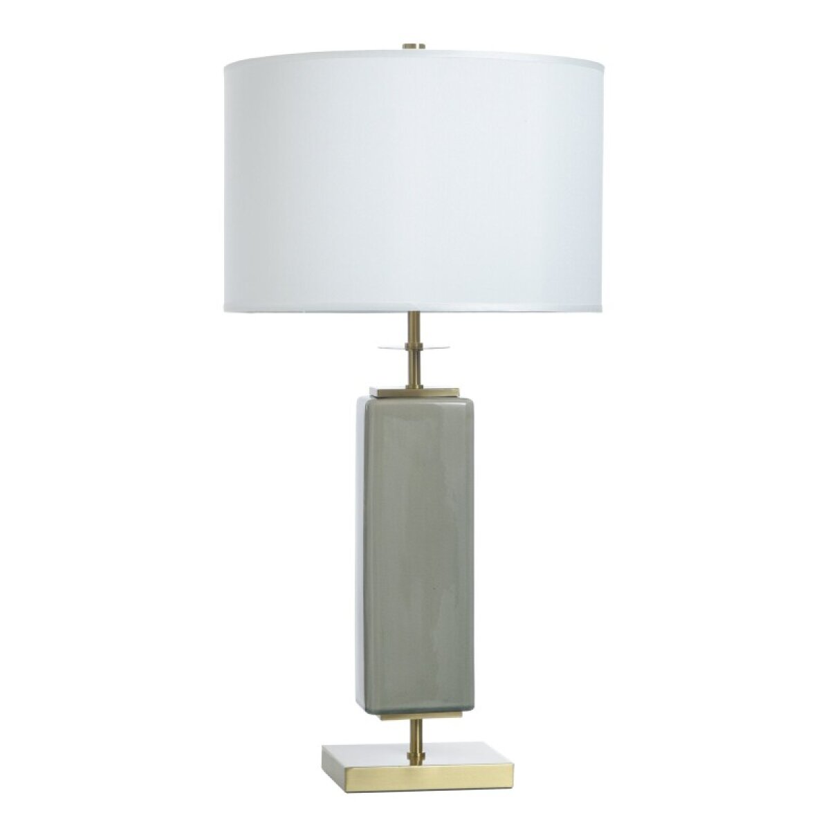3a7bdb8694b9efdbdb3af8858bbc4797 Dann Foley Lifestyle Table Lamp Olive Green Crackled And Glazed Finish - Image 1
