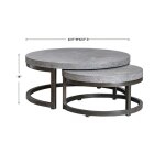 Aiyara Nesting Coffee Tables, S/2 - Image 8