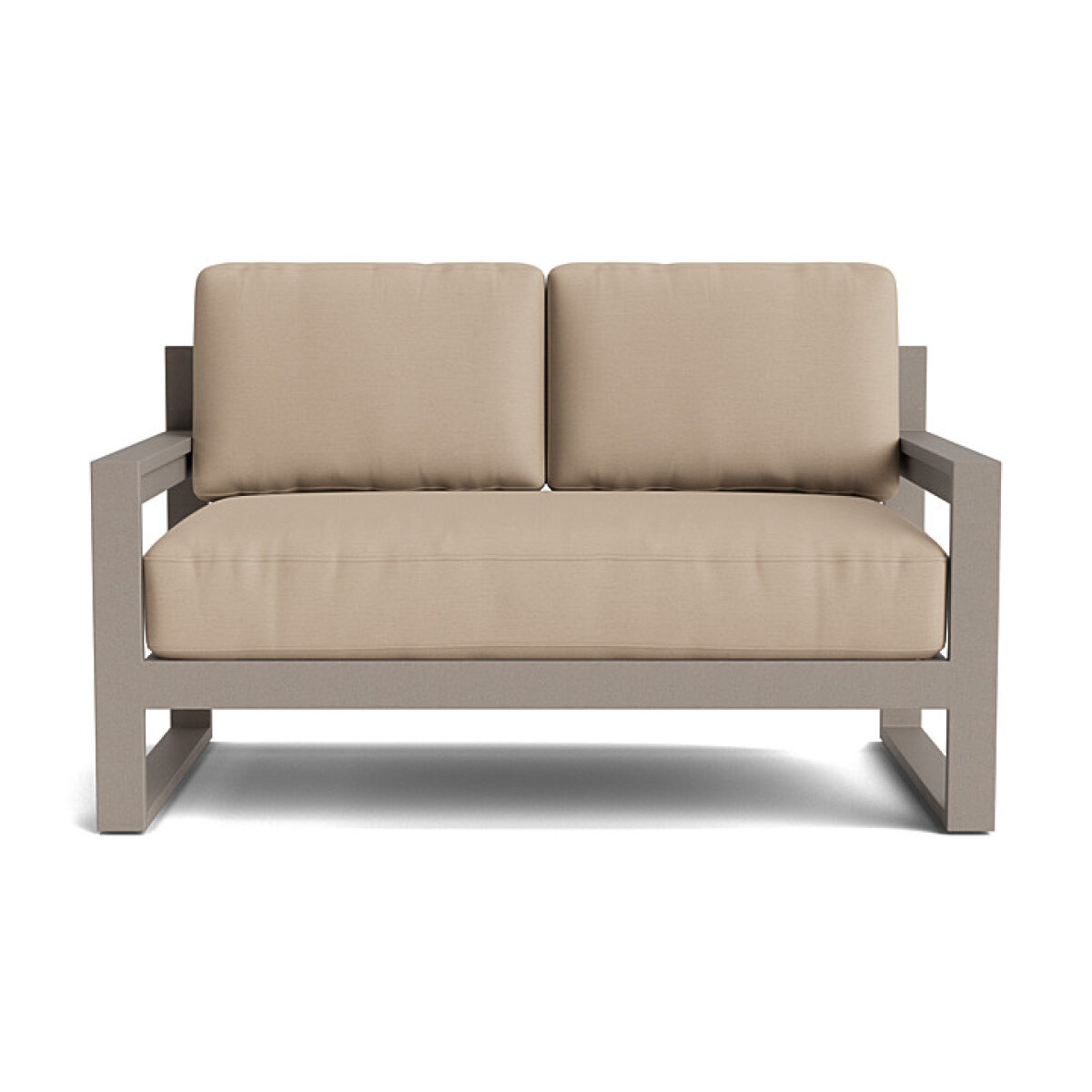 3a98fb4ce0743cf1c7ed71ab504b762c Bonavista Outdoor Track Arm Loveseat - Image 1