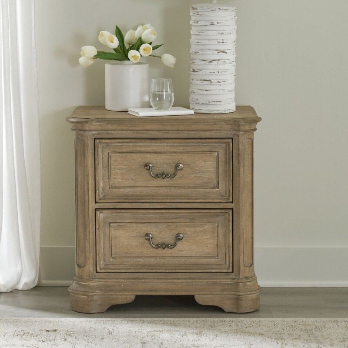 3ad9e483baec152b272763c6284400a6 Magnolia Manor 2 Drawer Nightstand - Image 1
