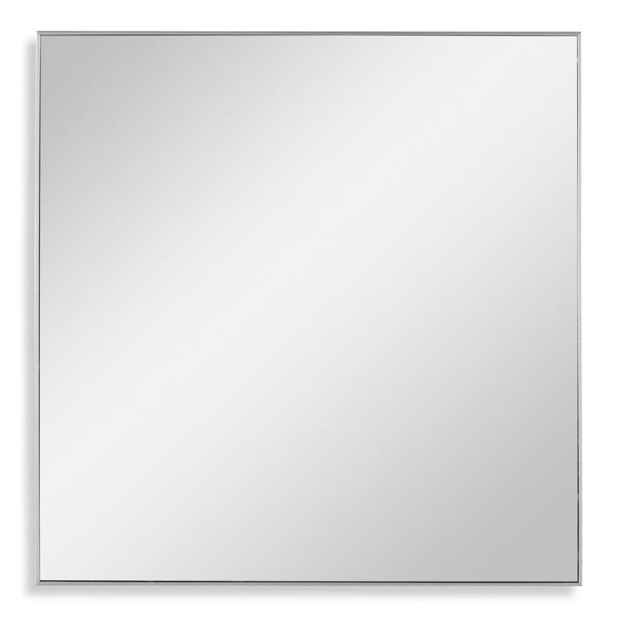 3adebf68b6f597361d38a23c16657a51 Alexo Square Mirror, Silver - Image 1