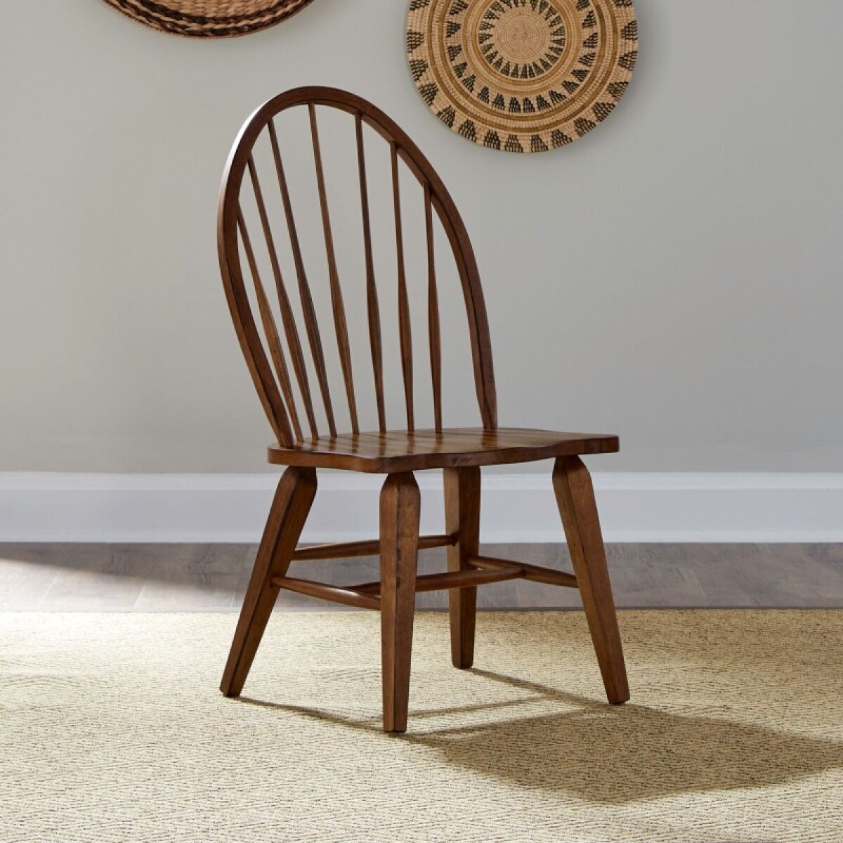 3b0bf0da099cfe4134ce87b6a744eb1b Hearthstone Ridge Windsor Back Side Chair - Image 1