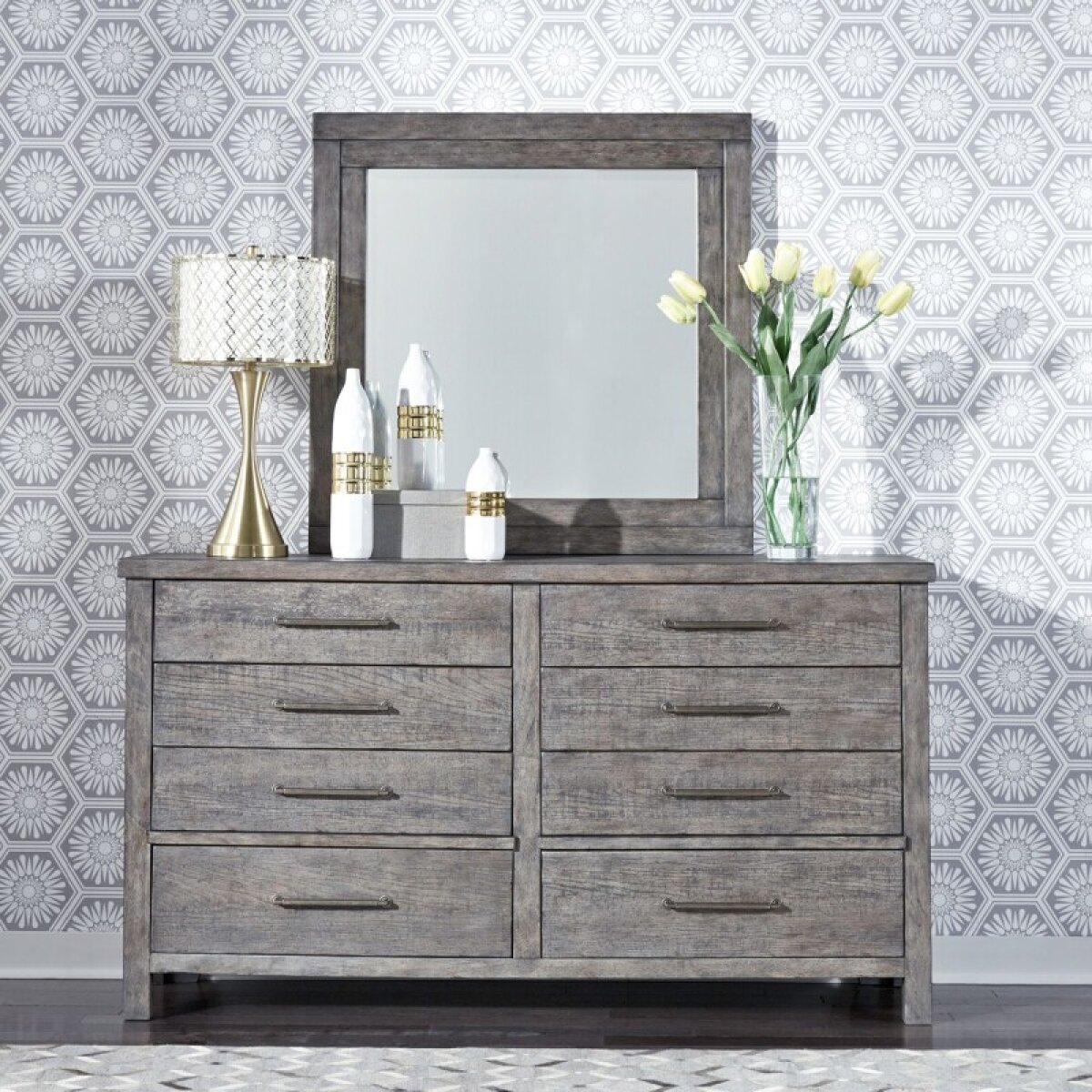 3b778da1a3dd5fa6989f7b0d9ad97969 Dresser & Mirror - Image 1