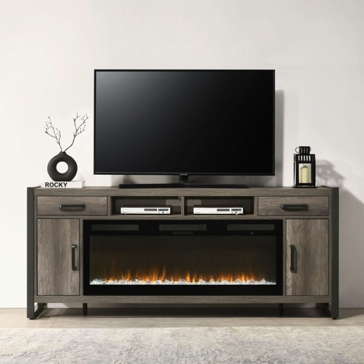 3ba8ad40c9011baf1761ec580c8d712f Fireplace TV Consoles 686 78 Inch Console w/ Fire FTS - Image 1