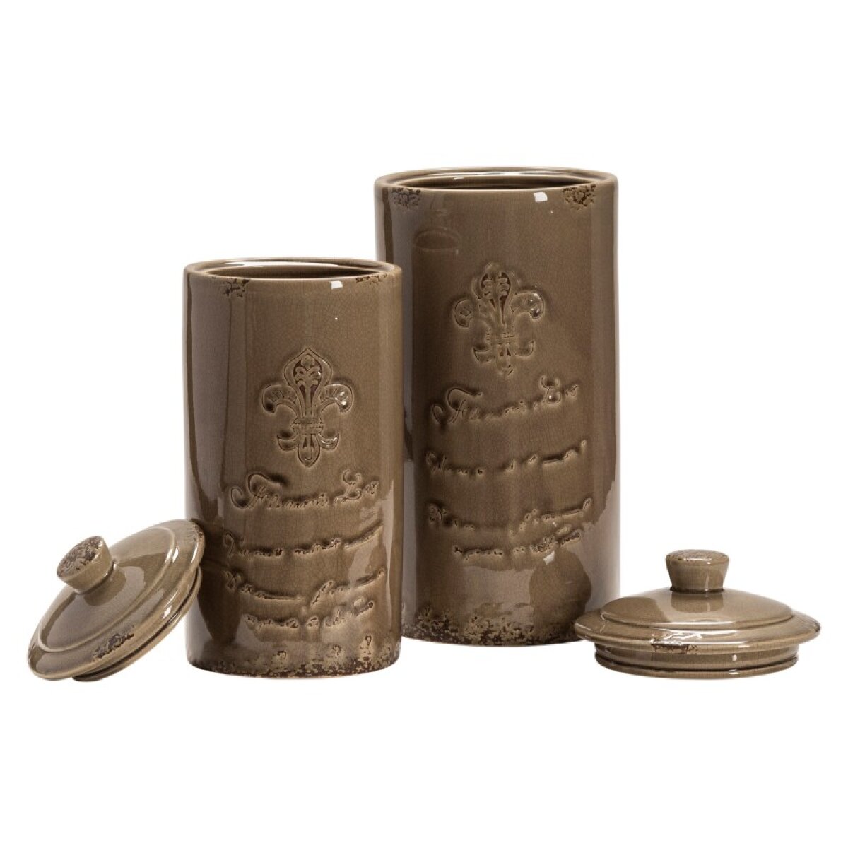 3bacead83510536f8b6579db772b88ec Lefler Lidded Vases - Image 1