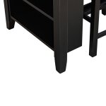 Brook Creek 3 Piece Counter Set - Black - Image 12