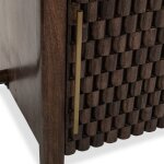Norwood Solid Wood Desk - Bark Brown - Image 7