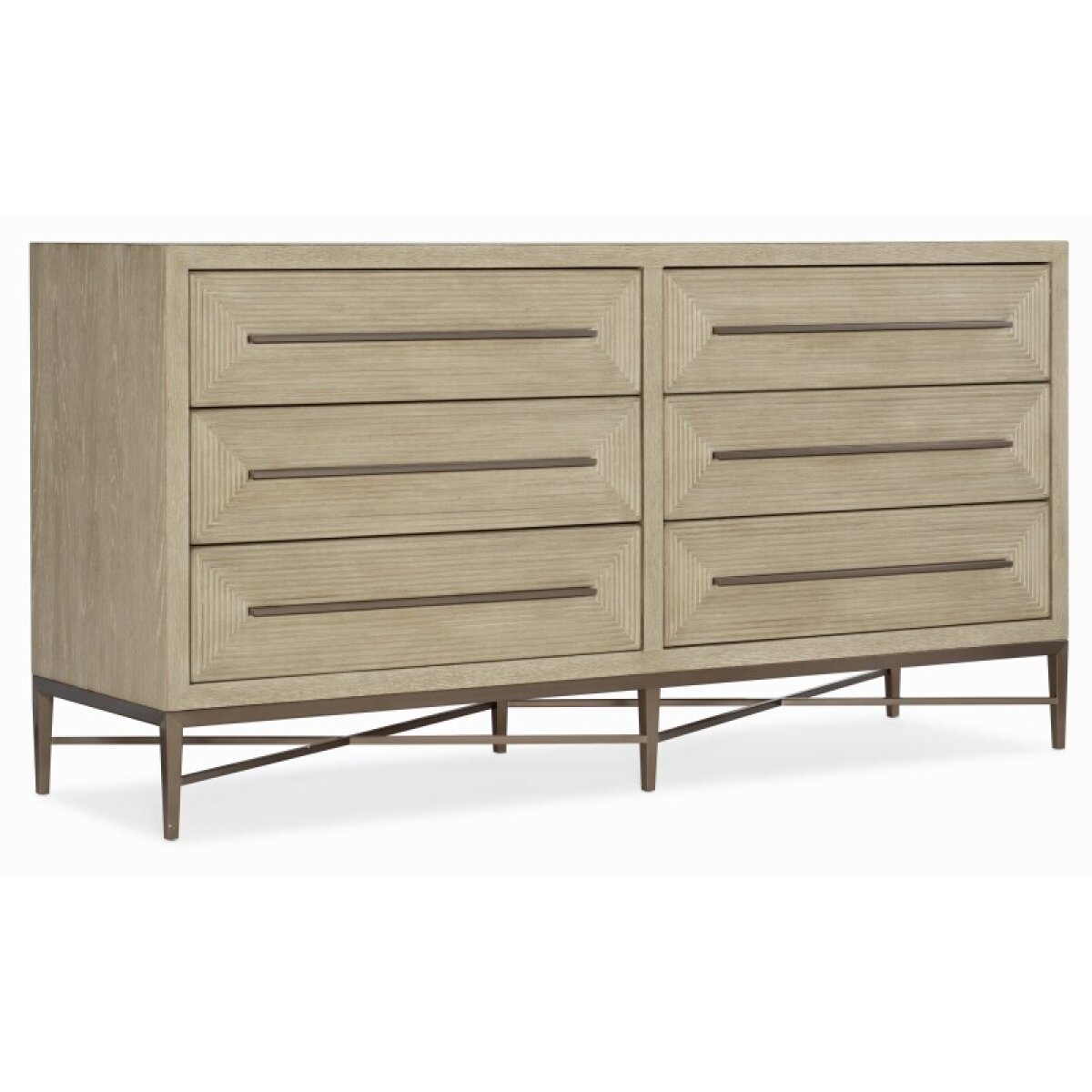 3da12e74424fe002190a831286aa5718 Bedroom Cascade Six-Drawer Dresser - Image 1