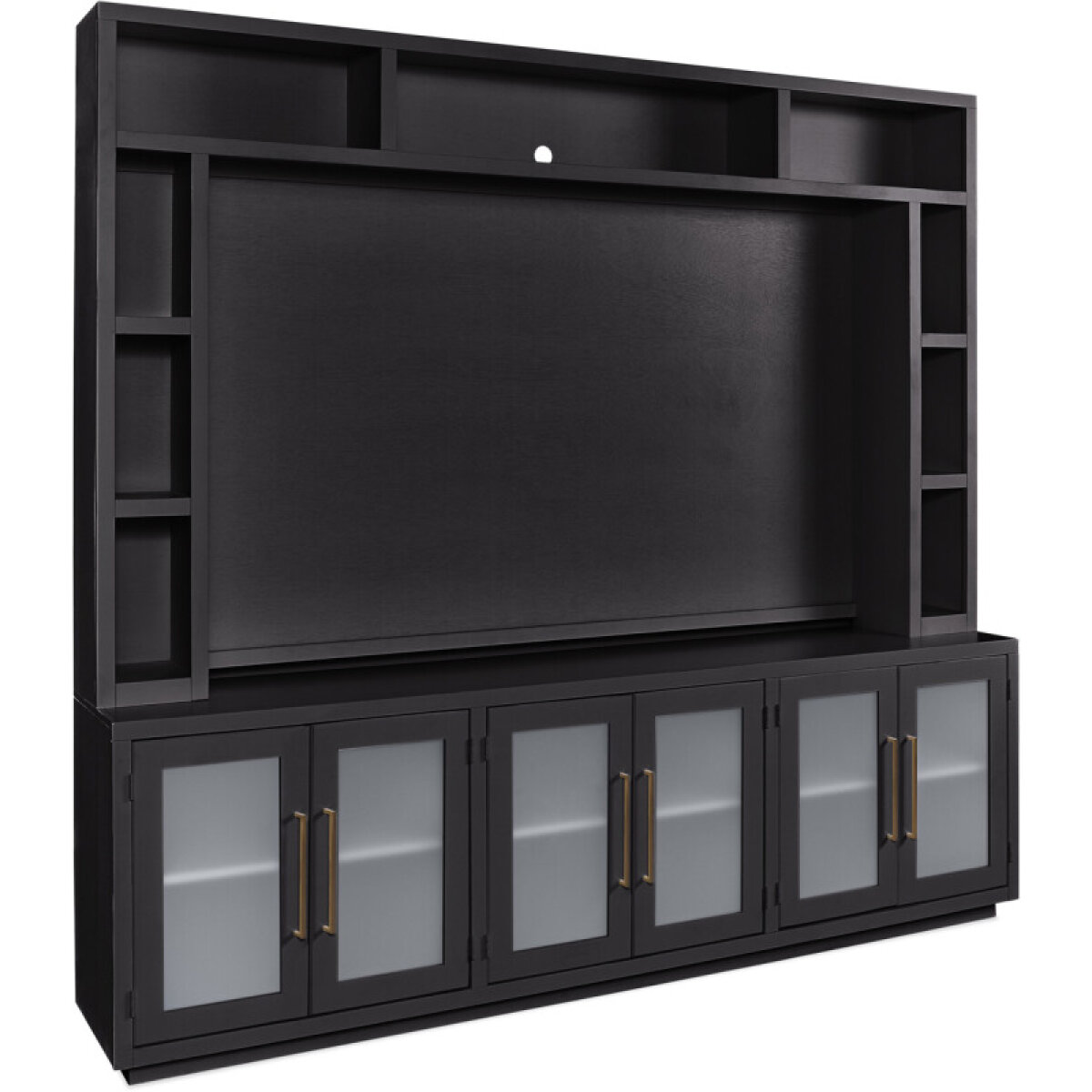 3da57dc405d79a2b22758d0c01109430 Perry 97" Console & Hutch MAA1270H-BLK - Image 1