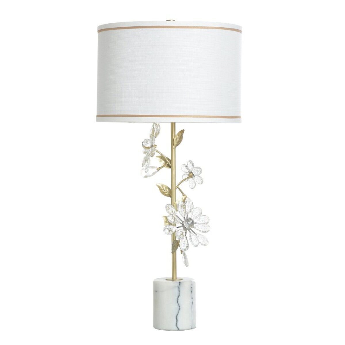 3e70763fcfca2ce66f739ce8cbd29c1d Crystal Flora Metal Table Lamp - Image 1