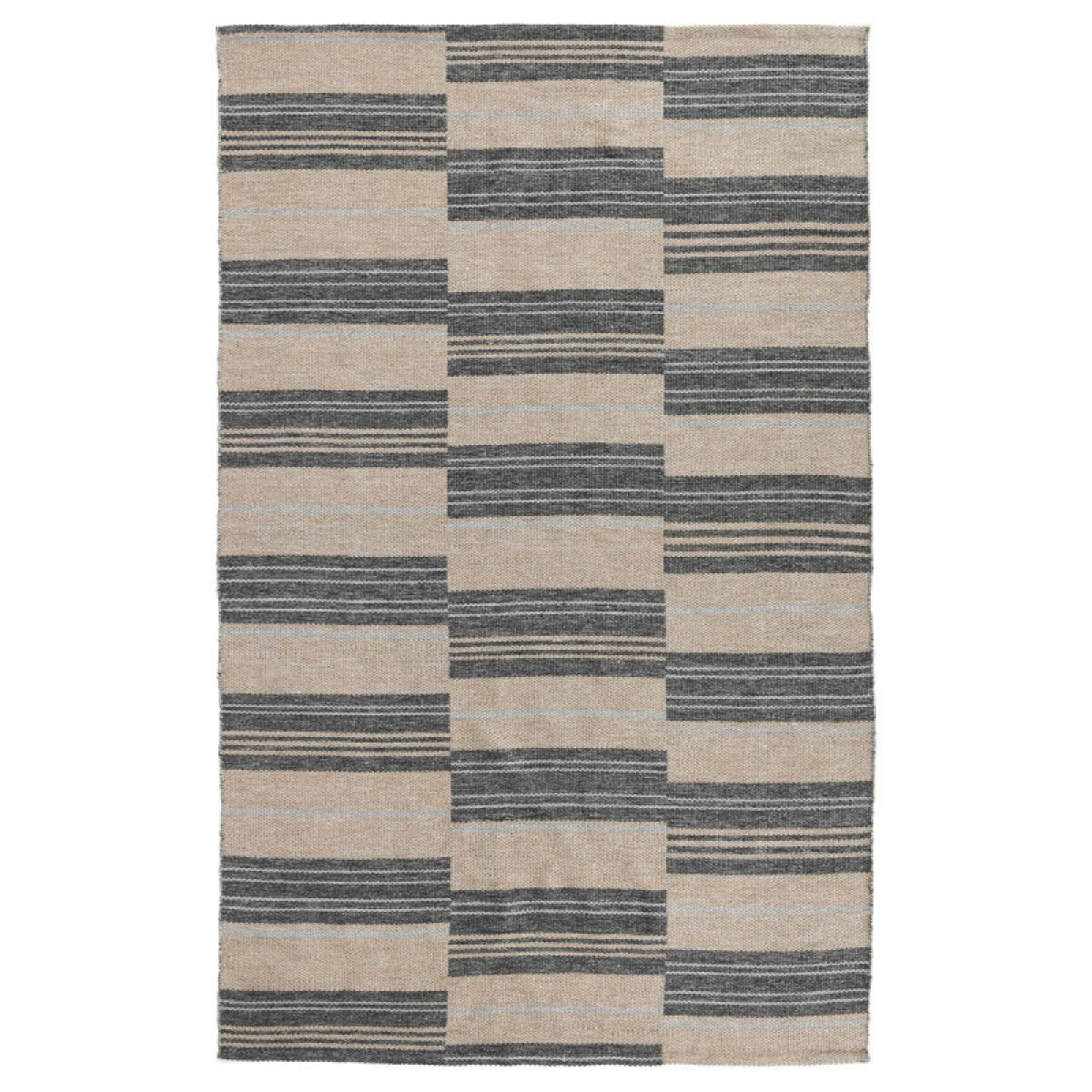 3ec80987dbdcb4037c519c387ac1a00c Indoor/outdoor Colton Stripe Ivory/multi 1'x1' swatch - Image 1