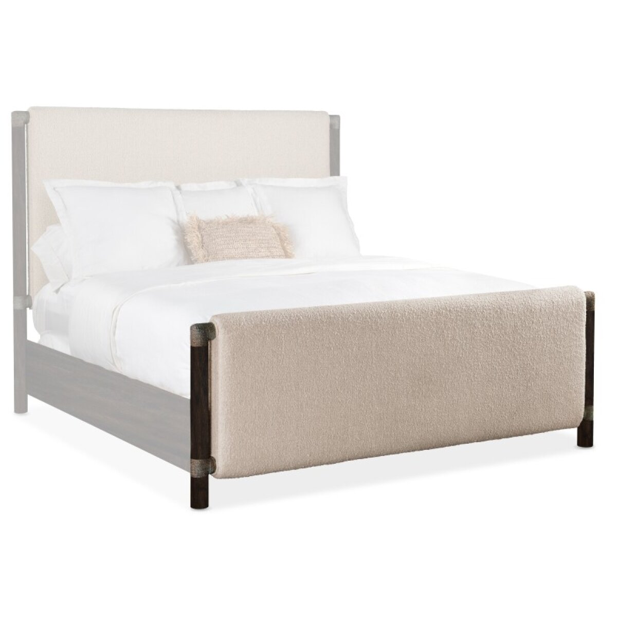 3ec861c02f8fef3c411dbfb6a5c84760 Bedroom Retreat 6/0-6/6 Upholstered Panel Footboard - Image 1