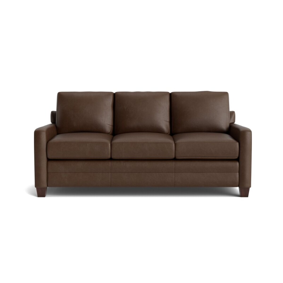 3ed5c00c48d98899a9d8a8925cde79f8 Carolina Leather Track Arm Sofa - Image 1