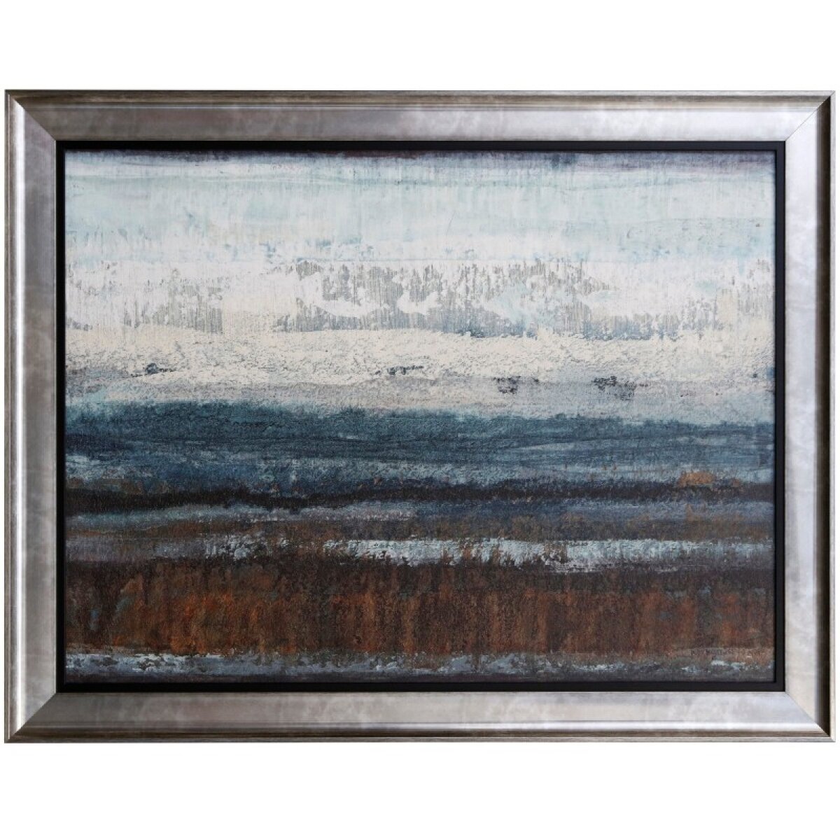 3edfbe0df95b5515eec9d8eecc70e2a7 Norman Wyatt Home Norman Wyatt Jr Textured Framed Print - Image 1