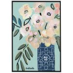 Flowers For Patricia Framed Canvas