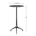 Beacon Accent Table, Nickel - Image 7