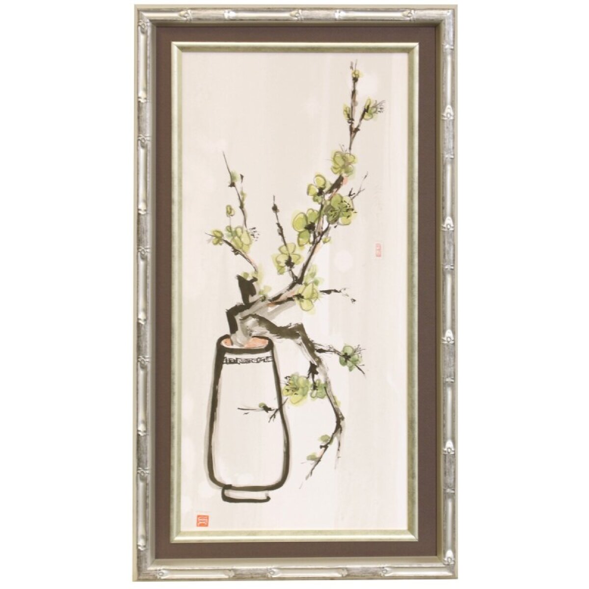 3f63420474de26c4ff67402f46c8d078 Japanese Bloom I Dann Foley Framed Print Under Glass - Image 1