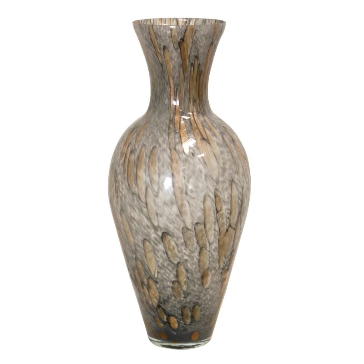 3ffafdd45b1da8eff2eddb15857060ef Grey Aventurina Cosmo Glass Vase - Image 1